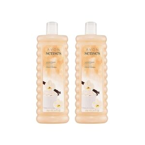 Avon Senses Vanilla Cream Bubble Bath - Avon Bubble Bath - 2 Pack